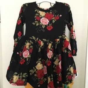 Girls Rose Dress